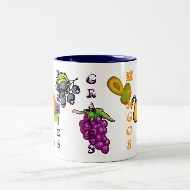 Fruity Grapes Mug (Center)