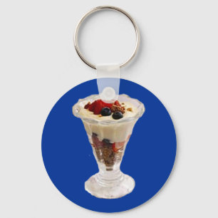 Fruity Italian Sundae Keychain