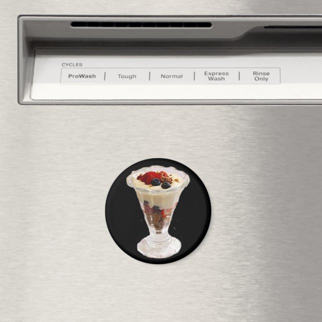 Fruity Italian Sundae Magnet (In Situ (Dishwasher))