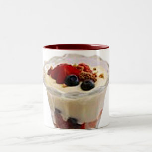 Fruity Italian Sundae Two-Tone Coffee Mug