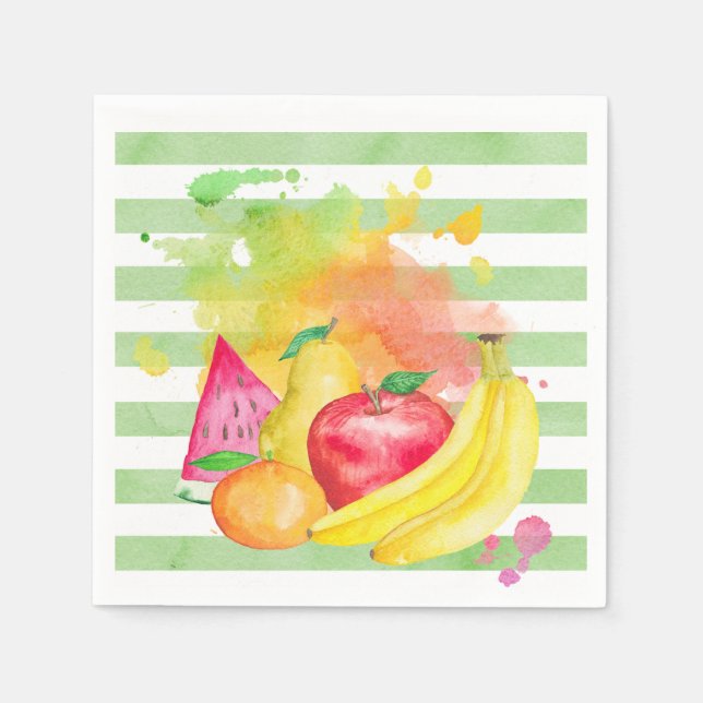 Fruity Paper Napkins (Front)