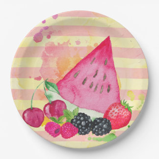 Fruity Paper Plates