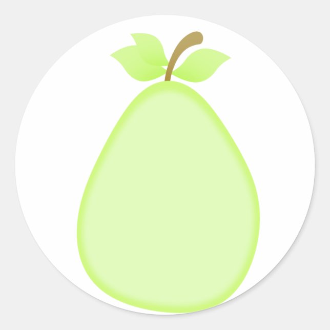 Fruity pear stickers (Front)