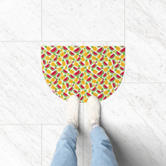 Fruity Pixels 1980s Style Kitchen or Door Mat