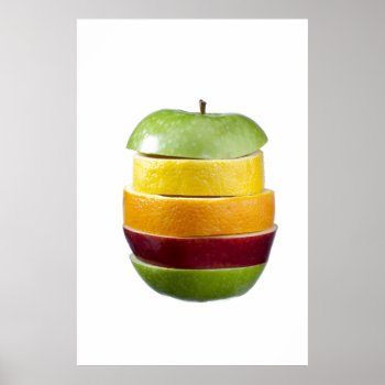 Fruity Poster by hunnymarsh at Zazzle