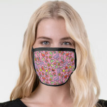 Fruity Sticker Elmo & Abby Cadabby Pattern Face Mask