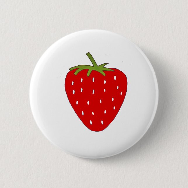 Fruity Strawberry Button (Front)