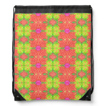Fruity Summer Drawstring Bag