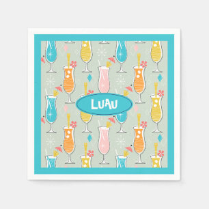 Fruity Tiki Beverages Napkins