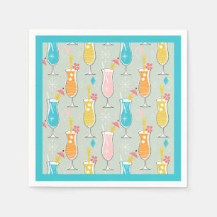 Fruity Tiki Beverages Napkins