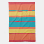 Fruity Tropical Stripes Towel (Vertical)