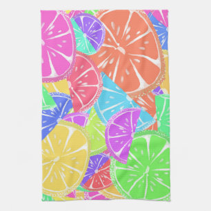 Fruity Tutti Colorful Fruit Slices Kitchen Towel
