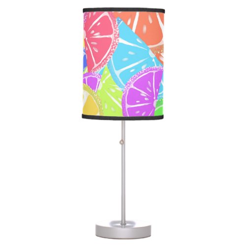 Fruity Tutti Colorful Fruit Slices Table Lamp