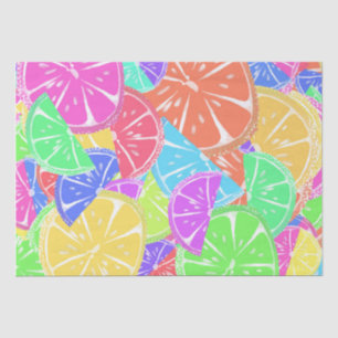 Fruity Tutti Colorful Fruit Slices Tissue Paper