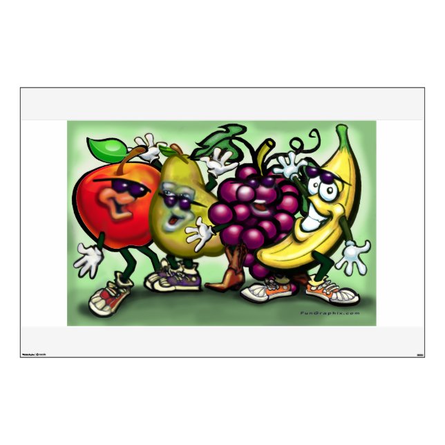Fruity Wall Decal (Front)