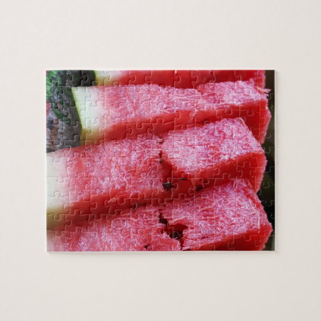 Fruity Watermelon Photo Jigsaw Puzzle (Horizontal)