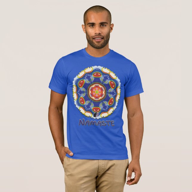 FruityTooty Namaste Kaleidoscope T-shirt (Front Full)