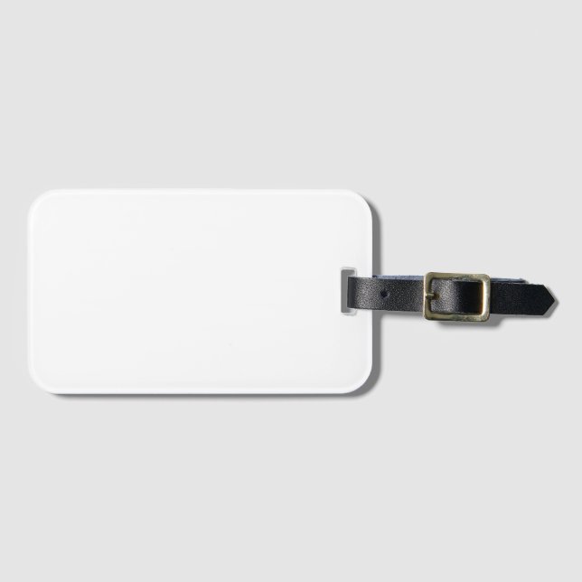 Frumpy Cat Luggage Tag (Front Horizontal)