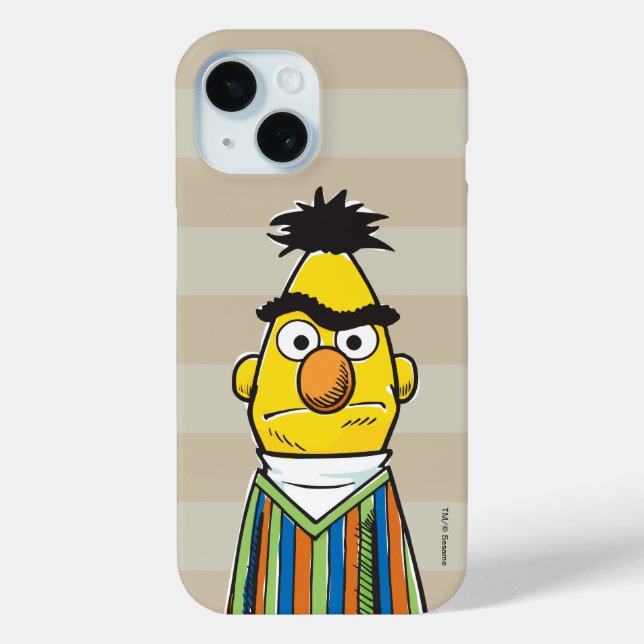 Frustrated Bert Case-Mate iPhone Case (Back)