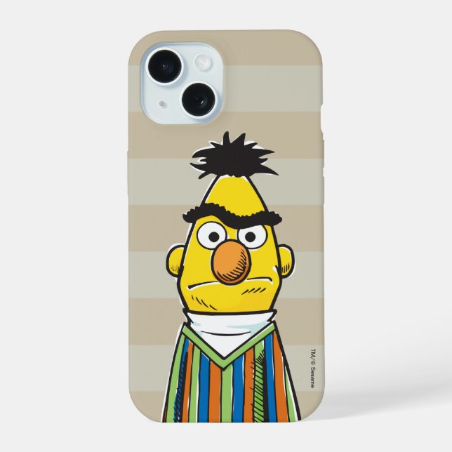 Frustrated Bert Iphone Case (Back)