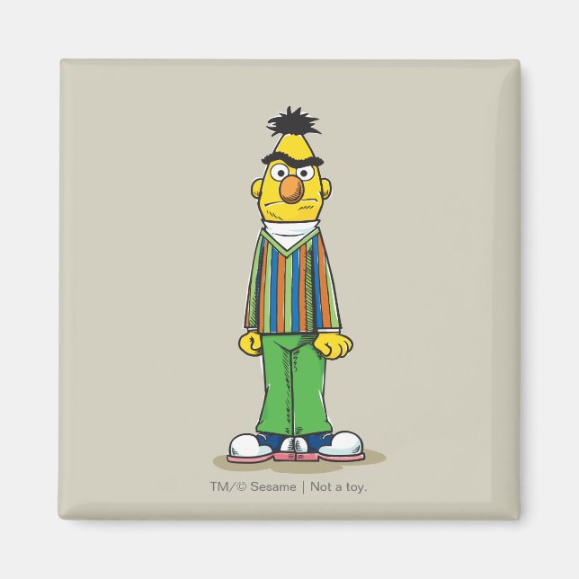 Frustrated Bert Magnet (Front)
