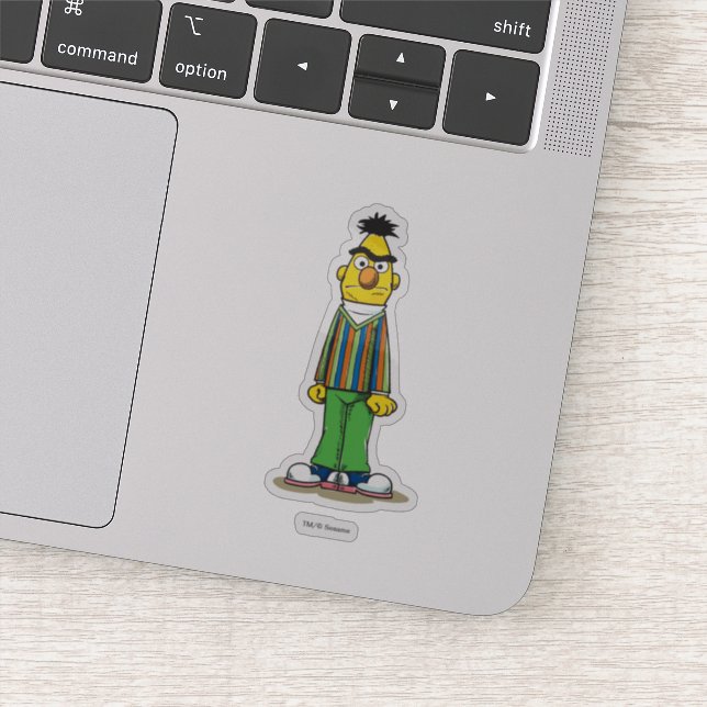 Frustrated Bert Sticker (Detail)