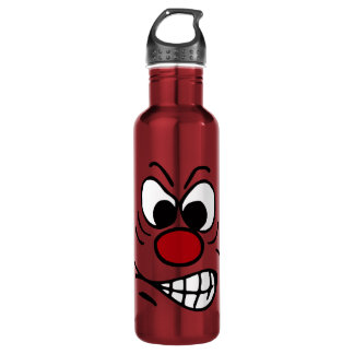 Frustrated Face Grumpey Water Bottle