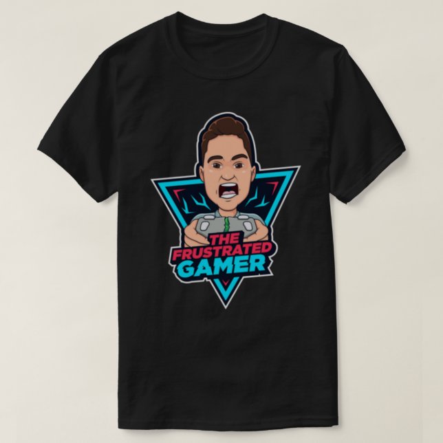 frustrated gamer         Classic T-Shirt.png T-Shirt (Design Front)