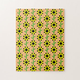 Frustrating Flower Pattern Jigsaw Puzzle
