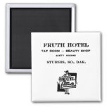 Fruth Hotel, Sturgis, S.d., Magnet at Zazzle