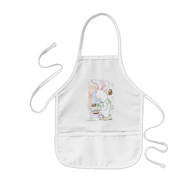 fry bunny kids' apron (Front)