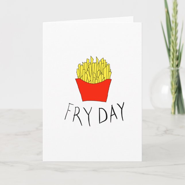 Fry day card (Front)