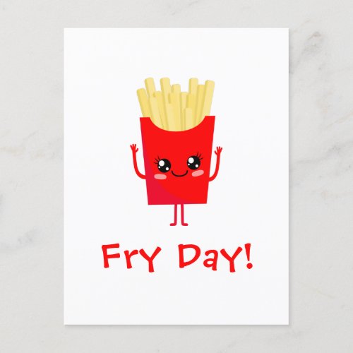 Fry Day Postcard