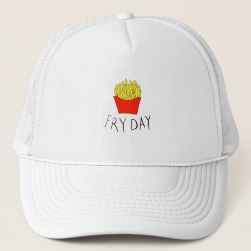 Fry day trucker hat