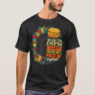 Frybread Makes Happy Food Lover Native American In T-Shirt