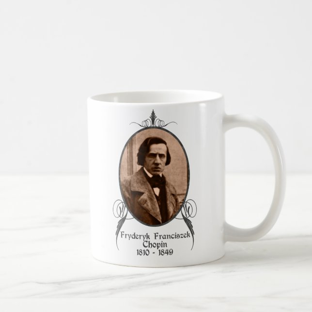 Fryderyk Chopin Coffee Mug (Right)
