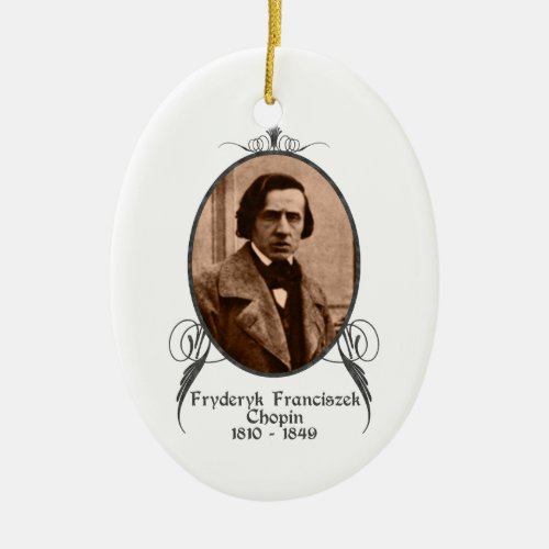 Fryderyk Franciszek Chopin Ornament