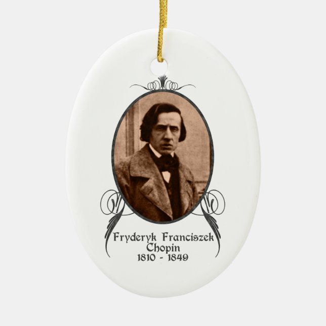 Fryderyk Franciszek Chopin Ornament (Front)
