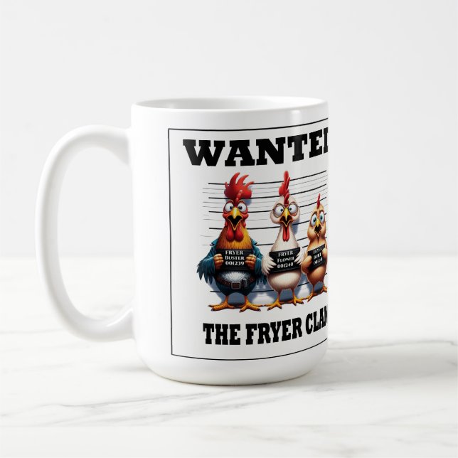 Fryer Clan - Funny Coffee Mug (Left)