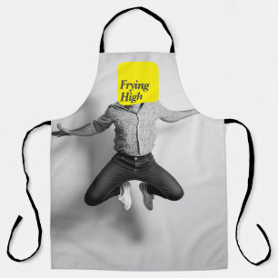 Frying High Funny Dad Joke Apron