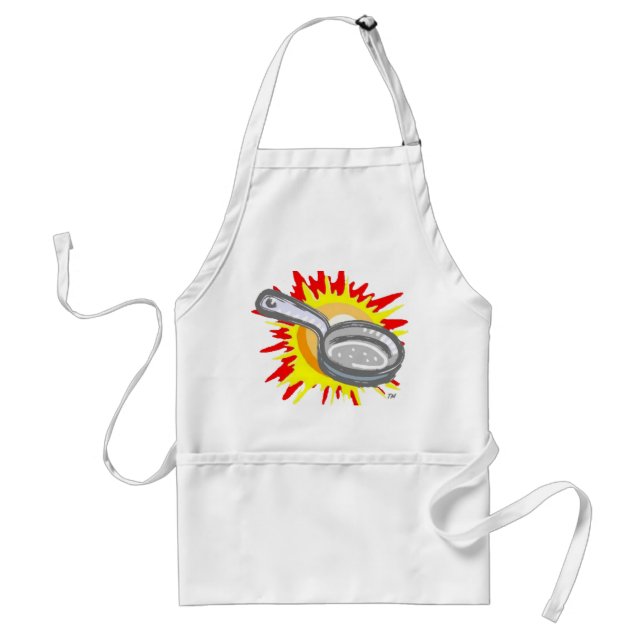 Frying Pan Gurl Frying Pan Adult Apron (Front)