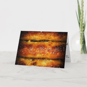 "Frying Sausage Links" Congratulatory Card