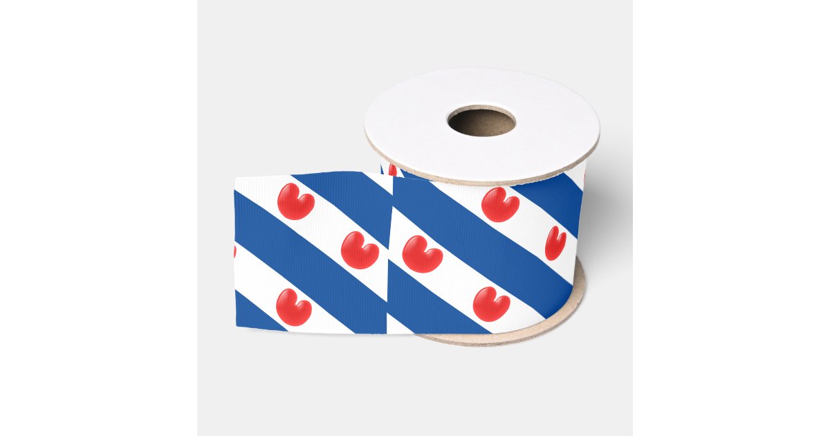 Frysl n Flag Grosgrain Ribbon Zazzle frysl-n-flag-grosgrain-ribbon-zazzle