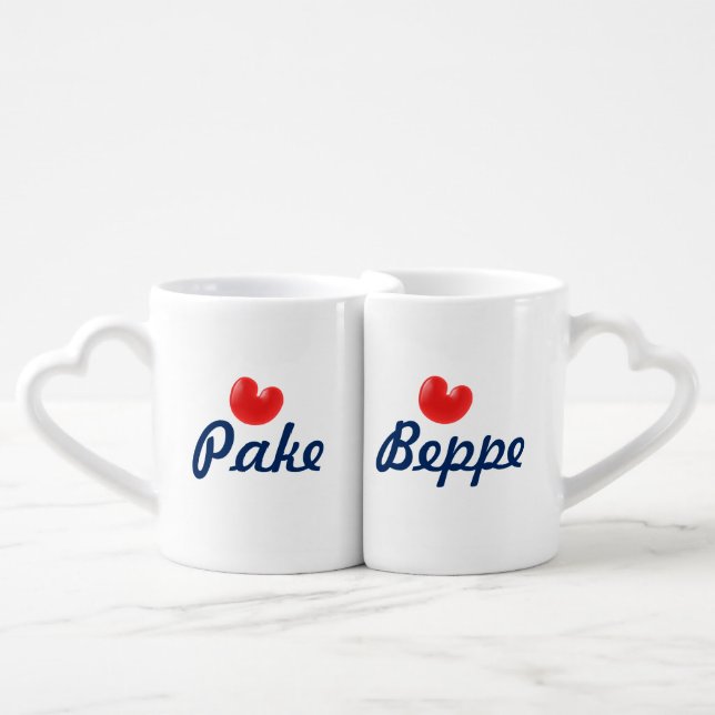 Fryslân Pake & Beppe Love Coffee Mug Set (Front Nesting)