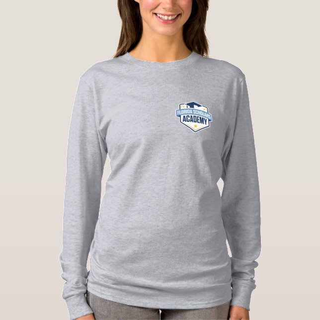 FSA Women's Long-Sleeve T-Shirt (Gray) (Front)