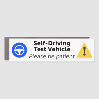 FSD Beta Bumper Magnet