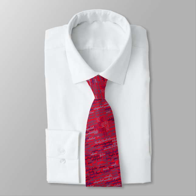 FSPR Tie - Red (Tied)