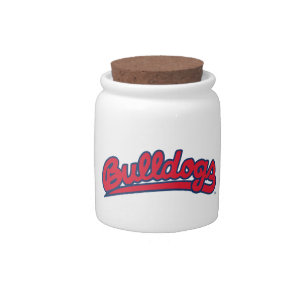 FSU Bulldogs Candy Jar