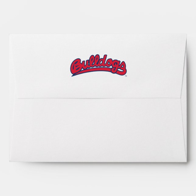 FSU Bulldogs Envelope (Back (Top Flap))