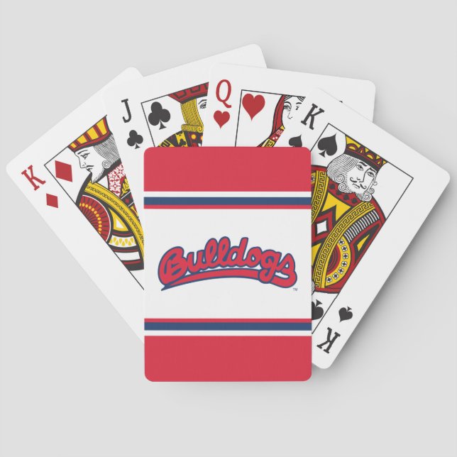 FSU Bulldogs Poker Cards (Back)